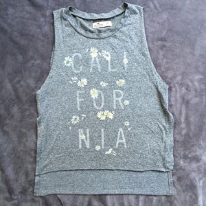 Hollister High low boxy tank